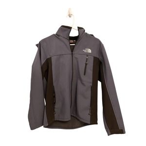 The North Face Jacket Men’s Size M Grey/Black Summit Series  Hoodied Jacket